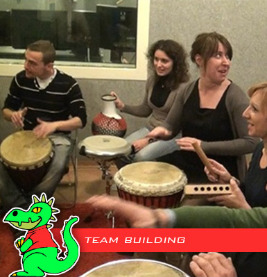 Team Building e Team Drumming